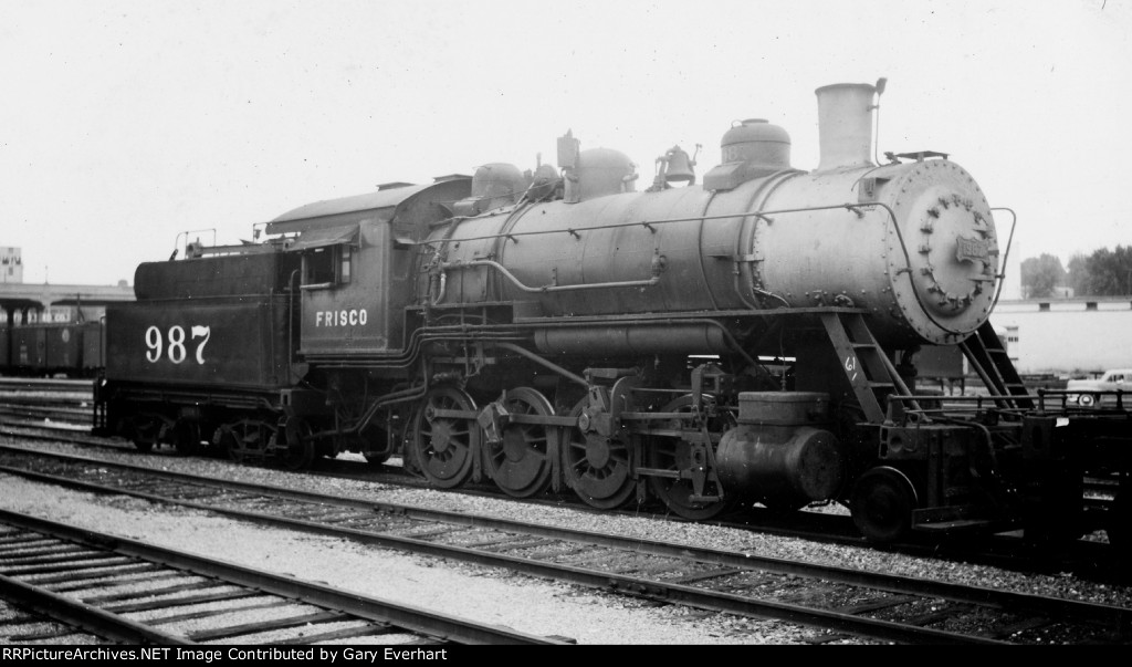 SLSF 2-8-0 #987 - St Louis-San Francisco (Frisco)